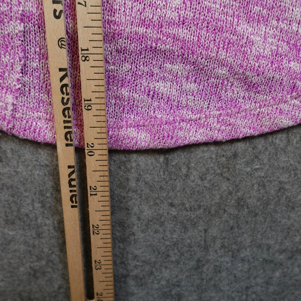 Free People Top Womens Extra Small Pink Racerback Knit Scoop Neck Flowy‎ Casual